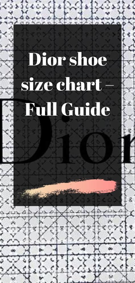 dior size 44|dior size chart.